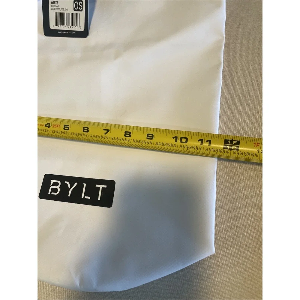 BYLT BIOS Bag White Crossbody Sling Backpack Minimalist Everyday Waterproof‎